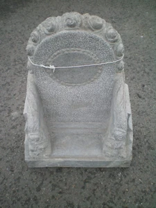 Grabstein aus Flußstein - Bild 1 von 1