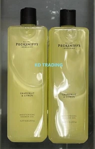(2 Stück) PECKSNIFF'S ENGLAND ~ GRAPEFRUIT & CITRON Feuchtigkeitsspendendes DUSCHGEL 1000ml - Bild 1 von 3