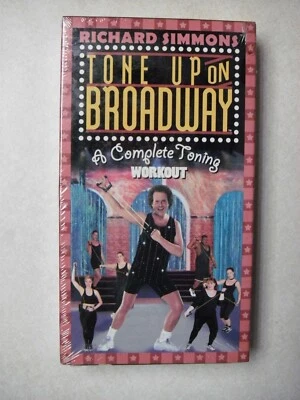 Richard Simmons Tone Up On Broadway Compete Toning Workout VHS-SEALED - Image 1 of 4