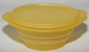 Tupperware Schüssel Mini-Max 700 ml B36 - rund - gelb - geringe Gebrauchsspuren - Bild 1 von 4