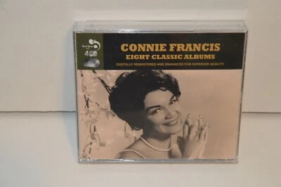RARE OOP EU IMPORT- Connie Francis: Eight Classic Albums (4-Disc Set) (CD, 2012) - Image 1 of 4