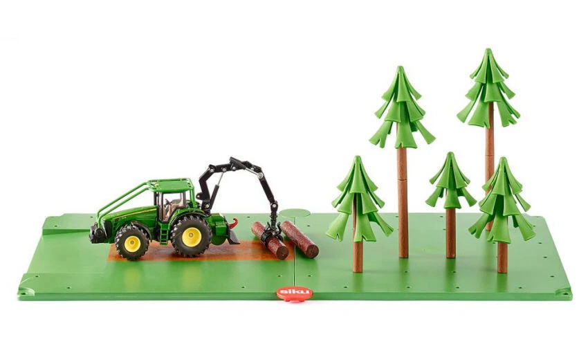 Modellino mezzi agricoli Siku SET BOSCO trattore modellismo statico da collez... - Immagine 1 di 1