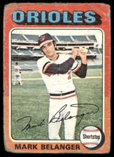 1975 Topps Mark Belanger #74 Low Grade Baltimore Orioles