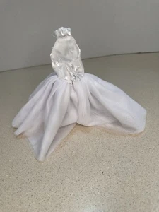 Muñeca de moda a escala 1/6 de 11,5"", vestido corto blanco de noche, vestido de graduación, vestido de novia - Imagen 1 de 5