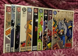 Batman and RobinAdventures Lot 10 Comic Books DC Batman The Animated Series DCAU - Picture 1 of 9