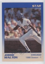 1989 Star Jerome Walton Jerome Walton 1988 Season 1 #5 Rookie RC