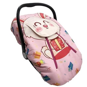 Cute Cartoon Infant Car Seat Covers, Soft Warm Breathable and Rabbit - Picture 1 of 5