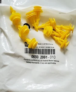 NEW 2001-2010 Jeep Grand Cherokee Wrangler JK Interior Panel Trim Clip LOT of 10 - Picture 1 of 1