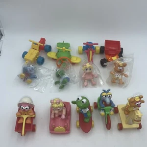 Muppet Babies Figure And Vehicle Lot 1987 And 1991 Including Can Animal Lot Of 9 - Foto 1 di 5