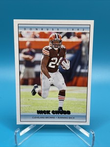 2022 Panini Donruss Football Nick Chubb RETRO 1992 #20