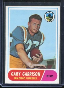 1968 Topps Football # 36 Gary Garrison (NM) Near Mint - Picture 1 of 2