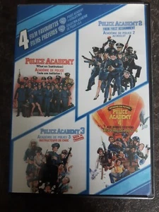 4 Film Favorites Cop Comedy Collection Police Academy DVD Movie Widescreen - Picture 1 of 2