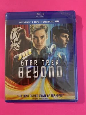 STAR TREK BEYOND (BLURAY + DVD + DIGITAL  2016) BRAND NEW SEALED FREE SHIPPING - Image 1 of 2