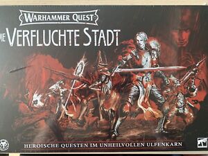 Warhammer Quest Verfluchte Stadt Cursed City Ulfenkarn Deutsch New Neu Rare OOP