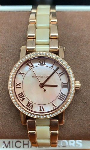 Orologio Donna Michael Kors MK3700 MOP Quadrante Acciaio Inox Oro Rosa