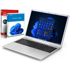 15.6" Windows 11 Difinity Notebook Intel Quadcore 4x2.20GHz 8GB DDR4 256GB SSD - Bild 1 von 10