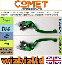 Kawasaki ZX-7RR 1991-2003 [Long Green] [Comet Adjustable Race Levers]