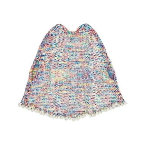 Peek Knit Poncho - Picture 1 of 5