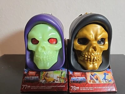 Mega Construx Masters of the Universe Skeletor Skull Set 2 TrapJaw & Zodac - Image 1 of 2