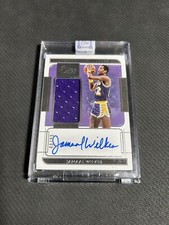 2021-22 Panini One And One Jamaal Wilkes Lakers Game-Worn Jersey AUTO /99