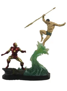 Sideshow Collectibles Diorama IRON MAN ONLY for Namor Vs Iron Man Exclusive Rare - Picture 1 of 9