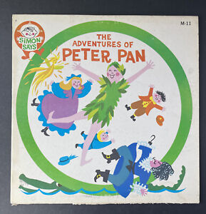 Vintage The Adventures Of Peter Pan Vinyl LP Simon Says Records M-11 Collectable