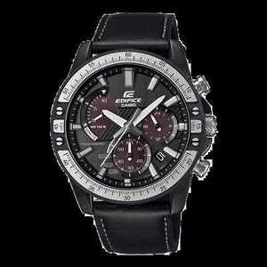 Cronógrafo solar CASIO EDIFICE EQS-930TL-1A cuero negro - Imagen 1 de 4