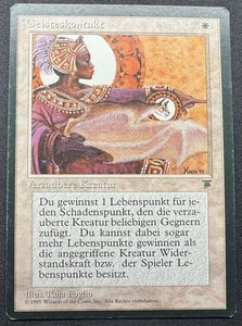 Rare Geisteskontakt (Spirit Link) MTG Card  Near Mint Condition MTG NM German - Picture 1 of 3