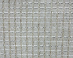 Textured Grid Weave Upholstery Fabric Linen Look Raised Check Waffle 140cm wide - Picture 1 of 7