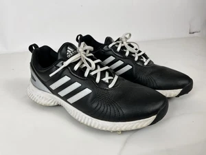 Scarpe da golf Adidas da uomo taglia 7 -004001 nero/bianco-859 - Foto 1 di 6