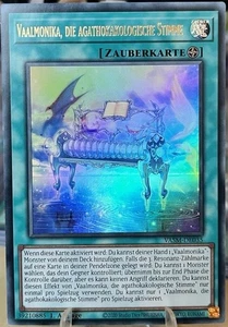 Vaalmonika, Die Agathokakologische Stimme VASM-DE035 Ultra Rare Yu-Gi-Oh! 1. Edt - Bild 1 von 6