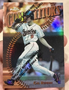 1997 Topps Finest Bronze Refractor #252 Cal Ripken Jr HOF RARE PARALLEL - Bild 1 von 5