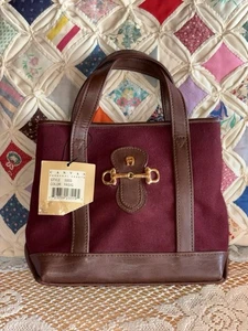 Vintage Etienne Aigner Top Handle Tote Handtasche - Bild 1 von 10