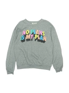 Wound Up Girls Gray Sweatshirt 7 - Picture 1 of 2
