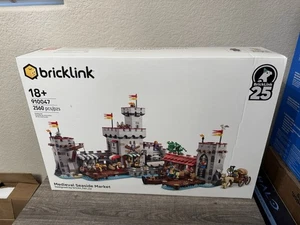 LEGO 910047 Medieval Seaside Market Bricklink Designer Series Castle US Seller 2 - Picture 1 of 6