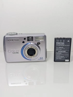 Pentax Optio 330RS 3.2MP Digital Camera (Tested Working)  - Image 1 of 4