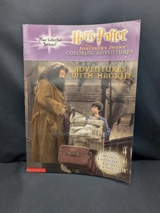 Harry Potter coloring book Adventures with Hagrid with colorful tattoos - Picture 1 of 1