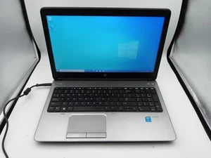 HP ProBook 650 15" Laptop Intel i5-4210M 8GB RAM 128GB SSD Windows 10 -RR - Picture 1 of 6