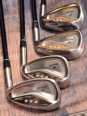 Juego de golf Bridgestone TourStage ViQ hierros forjados 5 8 P S Flex-R diestro Japón excelente Foto 1 de 4