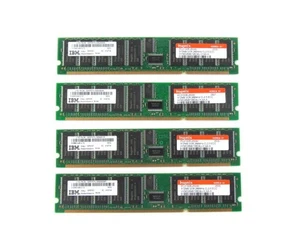 IBM 4443 512MB 2x256MB Memory Kit 266MHz DDR1 SDRAM DIMMs yz - Picture 1 of 3