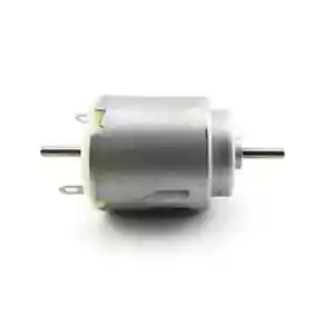 Motor de CC redondo 140 6 V de doble eje - paquete de 2 - Imagen 1 de 3