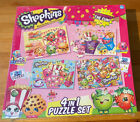 Shopkins 4 in 1 Jigsaw Puzzle Set 35-70 Pieces