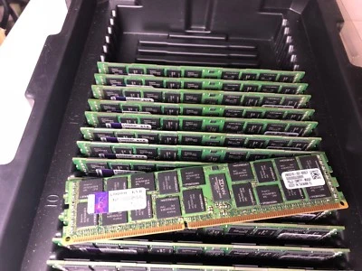2 X 8GB Kingston KVR1333D3D48R9S/8G Valueram Kvr 16GB PC Server RAM 1,5V - Image 1 of 2
