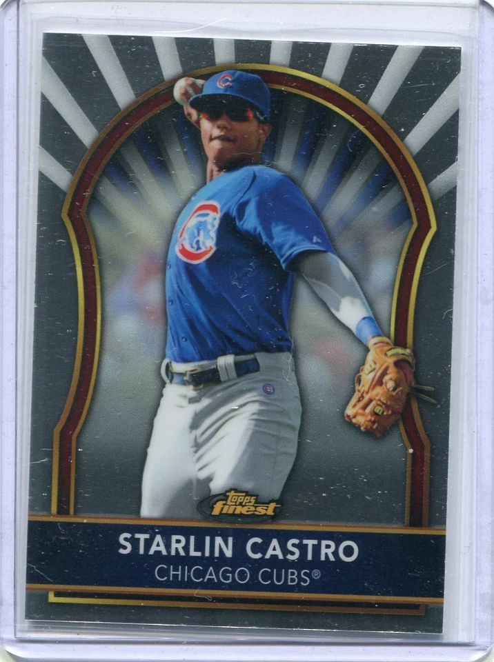 2011 Topps Finest Baseball Card Starlin Castro Chicago Cubs MINT # 33 - Image 1 of 1