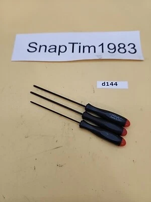 Bondhus 2mm 1mm ProHold Hex Ball Driver, Protanium Steel 3pc - Image 1 of 4