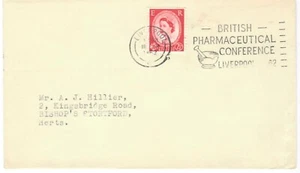 UK Cover absagen British Pharmaceutical Conference Liverpool 1962 Apotheke - Bild 1 von 1