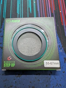Maven Filters Magnetic Step-Up Ring for 55mm Lens to 67mm Filter - Picture 1 of 2