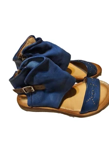 Miz Mooz Sandals 10 Forge Denim New in Box - Picture 1 of 9