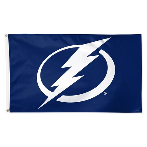 TAMPA BAY LIGHTNING LOGO 3'X5' TEAM FLAG NEW WINCRAFT 👀 Cover