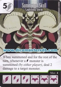 Summoned Skull Lightning Storm #067 - Yu-Gi-Oh! - Dice Masters - Picture 1 of 1